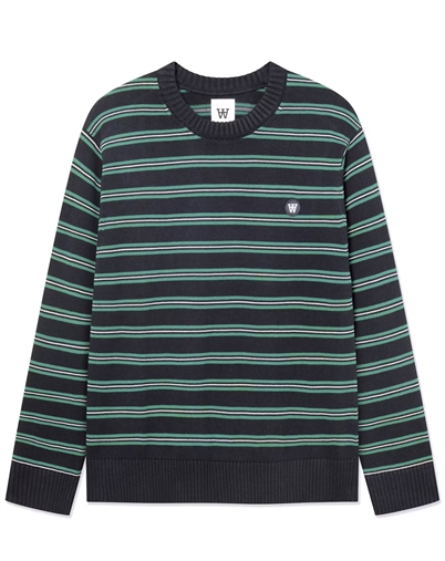 Wood Wood - WWCalle Crew Neck - Salute Stripe